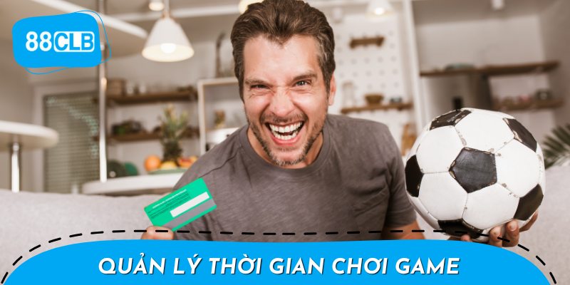 Lập kế hoạch thời gian chơi game cụ thể và tuân thủ nó